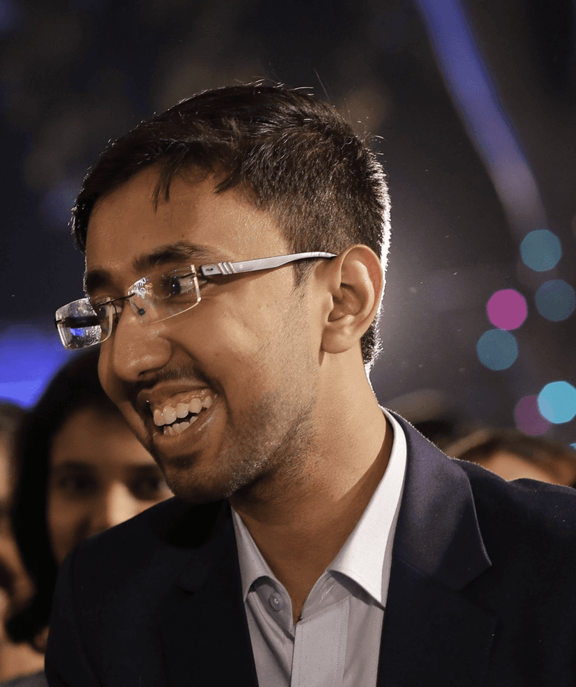Practicing Chartered Accountant at an event